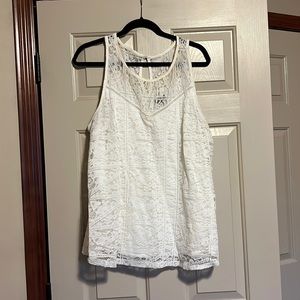 Torrid lace tank top size 1